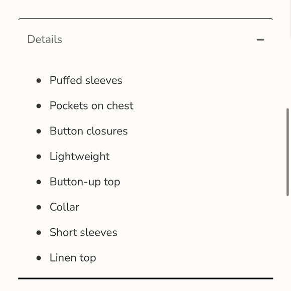 Tan blouse - Picture 5 of 11